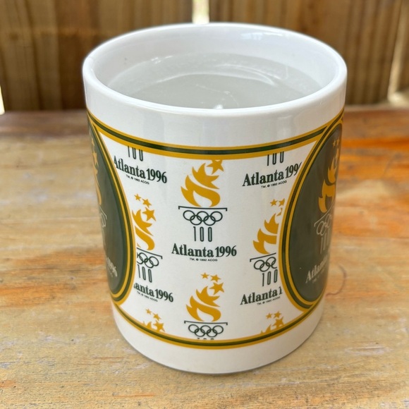 Vintage 1996 Atlanta Olympics Heat Activated Torches Coffee Mug 10oz - Picture 6 of 9